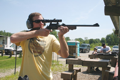Shootin ghte Escort 20 gauge slug gun