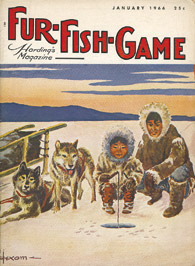 January 1966 Eskimos ice fishing