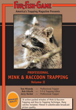 Mink & Raccoon Trapping Video