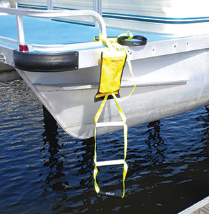 RescueStep boat boarding ladder