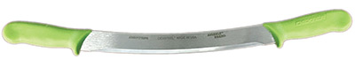 AuSable Double Edged Two handed fleshing knife