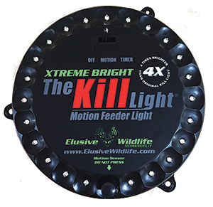 Kill light xtreme 4x motion activated feeder light
