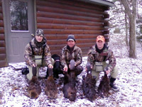 Parker, Mike & Spencer Showers