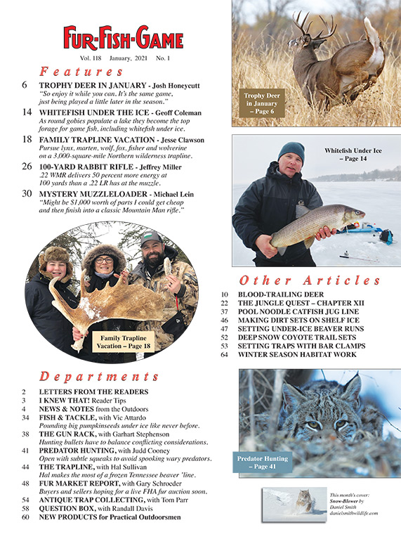 January 2021 FUR-FISH-GAME Index page